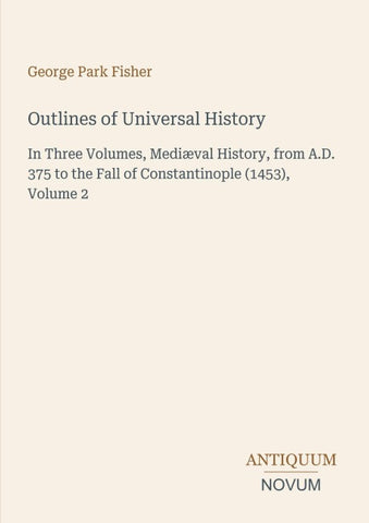 Outlines of Universal History