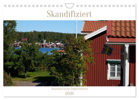 Skandifiziert 2026 (Wandkalender 2026 DIN A4 quer), CALVENDO Monatskalender