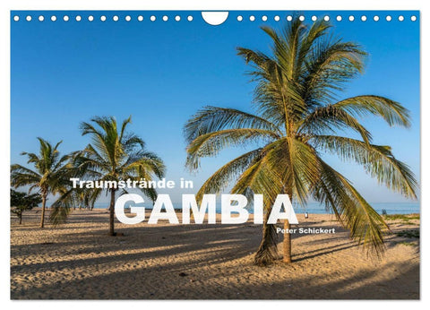 Traumstrände in Gambia (Wandkalender 2026 DIN A4 quer), CALVENDO Monatskalender