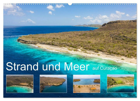 Strand und Meer auf Curaçao (Wandkalender 2027 DIN A2 quer), CALVENDO Monatskalender