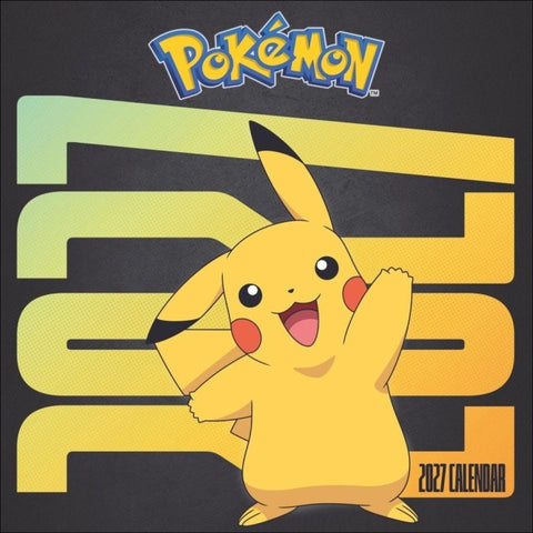 Pokémon Broschurkalender 2027