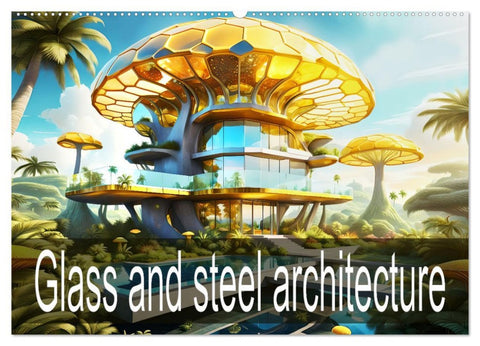 Glass and steel architecture (Wall Calendar 2026 DIN A2 landscape), CALVENDO 12 Month Wall Calendar
