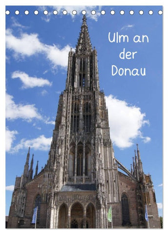 Ulm an der Donau (Tischkalender 2026 DIN A5 hoch), CALVENDO Monatskalender