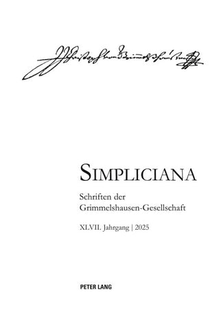 Simpliciana XLVII (2025)