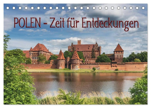 Polen - Zeit für Entdeckungen (Tischkalender 2027 DIN A5 quer), CALVENDO Monatskalender