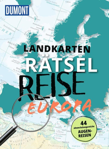 DUMONT Bildband Landkarten-Rätselreise Europa
