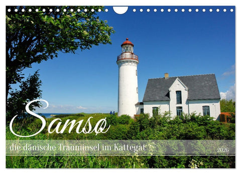 Samsö die dänische Trauminsel im Kattegat (Wandkalender 2026 DIN A4 quer), CALVENDO Monatskalender