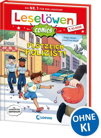 Leselöwen Comics 1. Klasse - Plötzlich Polizist!