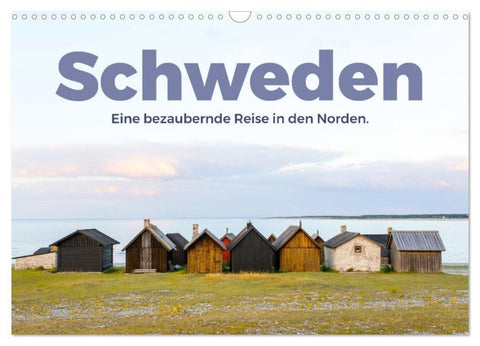 Schweden - Eine bezaubernde Reise in den Norden. (Wandkalender 2027 DIN A3 quer), CALVENDO Monatskalender