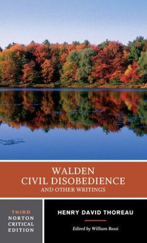Walden, Civil Disobedience and Other Writings