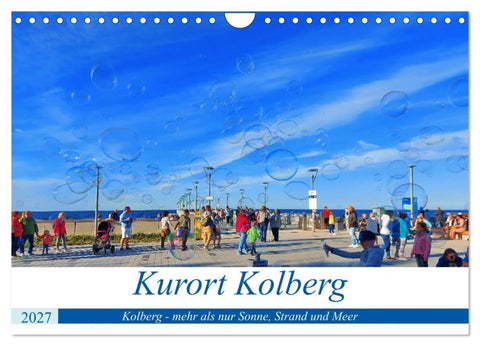 Kurort Kolberg (Wandkalender 2027 DIN A4 quer), CALVENDO Monatskalender