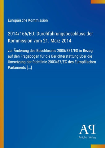 2014/166/EU: Durchführungsbeschluss der Kommission vom 21. März 2014