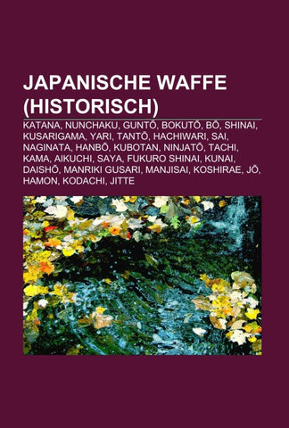 Japanische Waffe (Historisch)