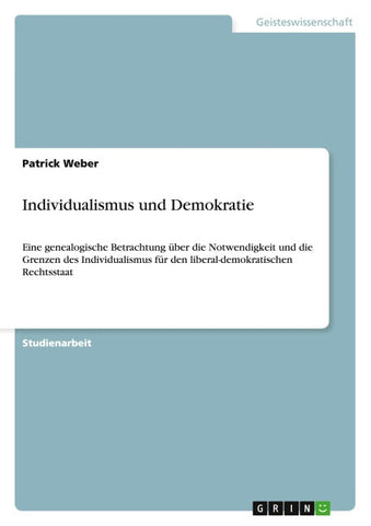 Individualismus und Demokratie