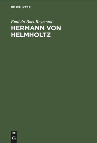 Hermann von Helmholtz