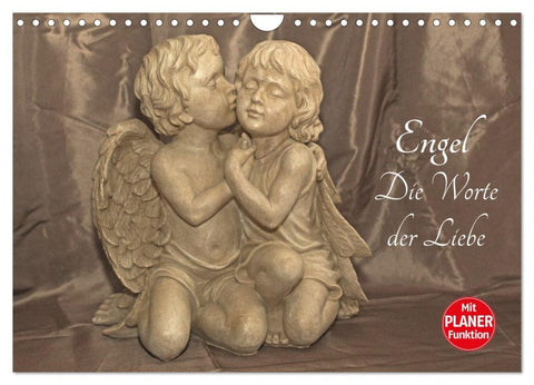 Engel - Die Worte der Liebe (Wandkalender 2026 DIN A4 quer), CALVENDO Monatskalender