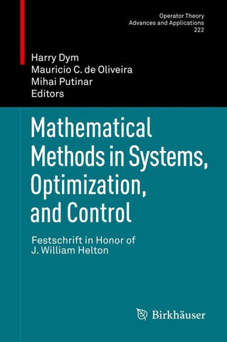 Mathematical Methods in Systems, Optimization, and Control