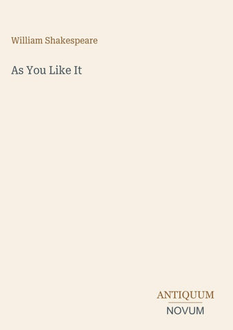 As You Like It