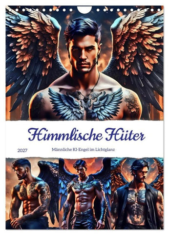 Himmlische Hüter (Wandkalender 2027 DIN A4 hoch), CALVENDO Monatskalender