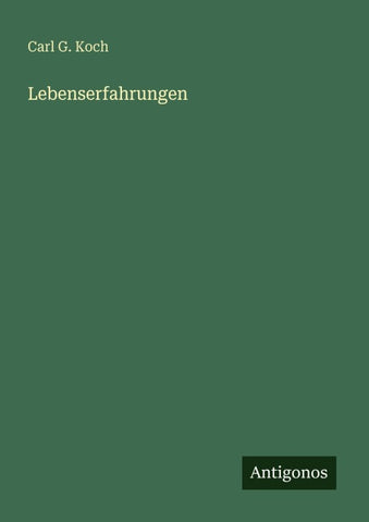 Lebenserfahrungen