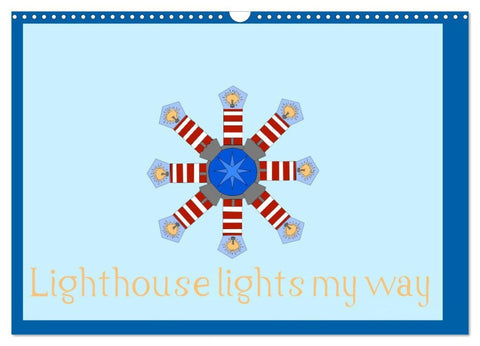 Lighthouse lights my way (Wall Calendar 2026 DIN A3 landscape), CALVENDO 12 Month Wall Calendar