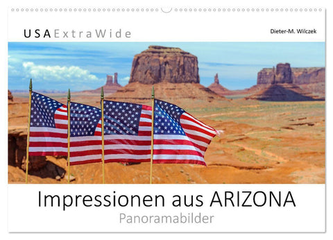 Impressionen aus ARIZONA - Panoramabilder (Wandkalender 2027 DIN A2 quer), CALVENDO Monatskalender