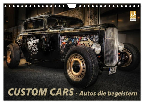 Custom Cars - Autos die begeistern (Wandkalender 2027 DIN A4 quer), CALVENDO Monatskalender