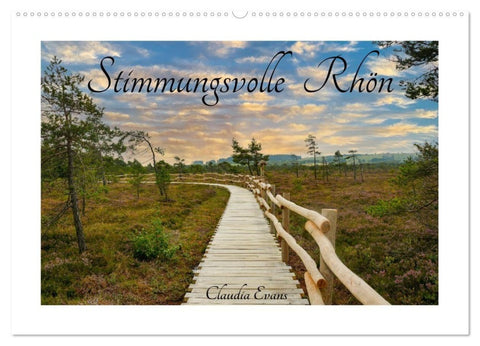 Stimmungsvolle Rhön (Wandkalender 2027 DIN A2 quer), CALVENDO Monatskalender