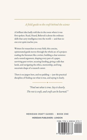 Read, Heard, Believed