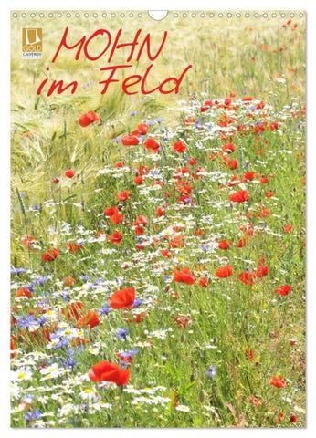 Mohn im Feld (Wandkalender 2027 DIN A3 hoch), CALVENDO Monatskalender