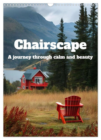 Chairscape (Wall Calendar 2026 DIN A3 portrait), CALVENDO 12 Month Wall Calendar