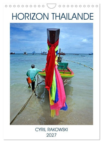 HORIZON THAILANDE (Calendrier mural 2027 DIN A4 horizontal), CALVENDO calendrier mensuel