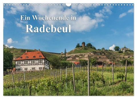 Ein Wochenende in Radebeul (Wandkalender 2026 DIN A3 quer), CALVENDO Monatskalender