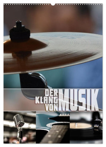 Der Klang von Musik (Wandkalender 2026 DIN A2 hoch), CALVENDO Monatskalender