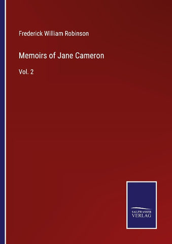 Memoirs of Jane Cameron