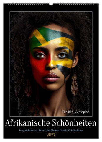 Afrikanische Schönheiten (Wandkalender 2027 DIN A2 hoch), CALVENDO Monatskalender