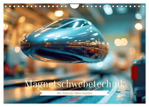 Magnetschwebetechnik (Wandkalender 2026 DIN A4 quer), CALVENDO Monatskalender