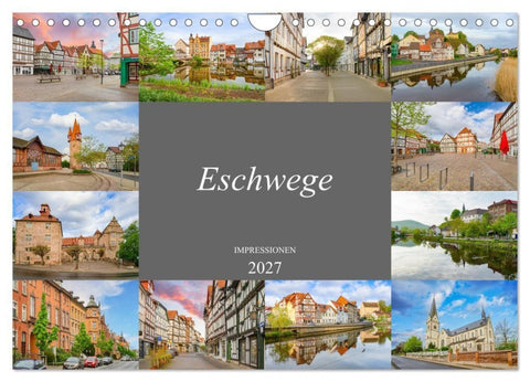 Eschwege Impressionen (Wandkalender 2027 DIN A4 quer), CALVENDO Monatskalender