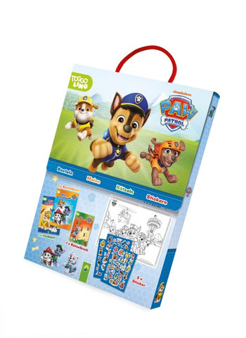 Paw Patrol Spaß-Set I Basteln - Rätseln - Stickern