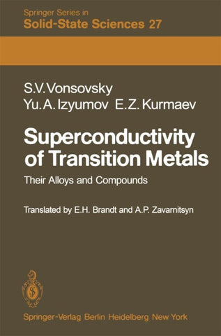 Superconductivity of Transition Metals