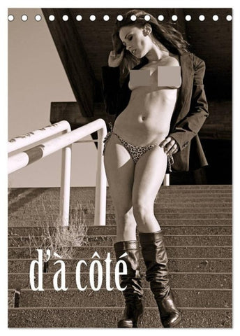 d'à côté - Aktfotografie (Tischkalender 2027 DIN A5 hoch), CALVENDO Monatskalender