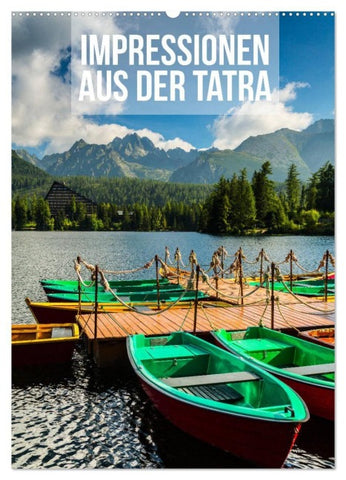 Impressionen aus der Tatra (Wandkalender 2027 DIN A2 hoch), CALVENDO Monatskalender