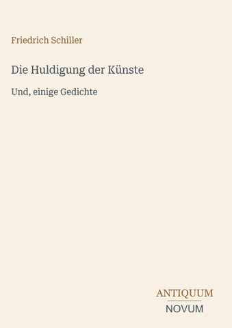 Die Huldigung der Künste