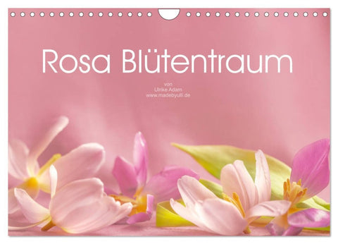 Rosa Blütentraum (Wandkalender 2026 DIN A4 quer), CALVENDO Monatskalender