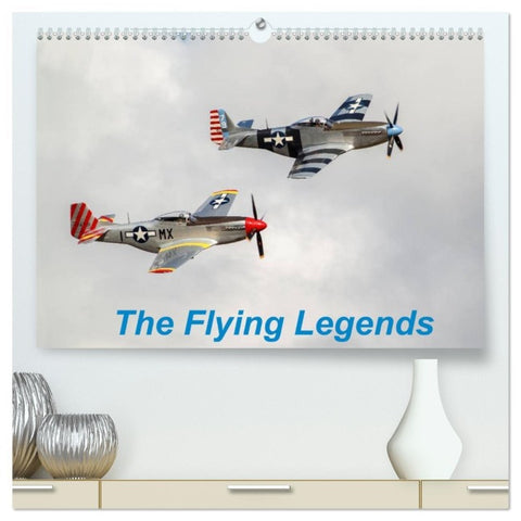 The Flying Legends (High Quality Premium Wall Calendar 2026 DIN A2 landscape),CALVENDO 12 Month Wall Calendar