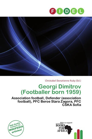 Georgi Dimitrov (Footballer born 1959)
