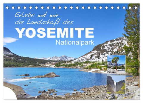Erlebe mit mir die Landschaft des Yosemite Nationalpark (Tischkalender 2027 DIN A5 quer), CALVENDO Monatskalender