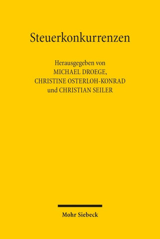 Steuerkonkurrenzen