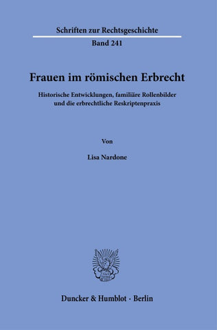 Frauen im römischen Erbrecht