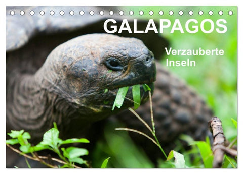 Galapagos. Verzauberte Inseln (Tischkalender 2026 DIN A5 quer), CALVENDO Monatskalender